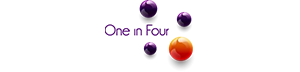 One in Four Logo